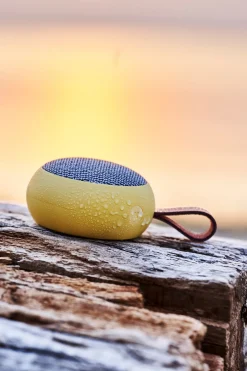Sale Søstrene Grene Schweiz AGO II FABRIC Bluetooth-Lautsprecher Lemon