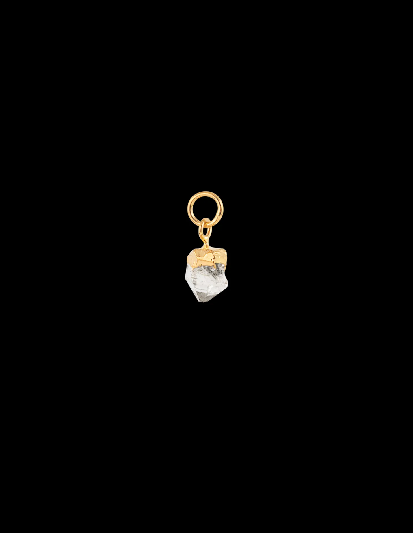 New Søstrene Grene Schweiz April Geburtsstein-Anhänger Gold