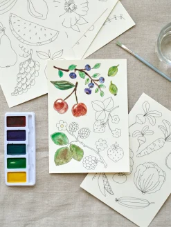 Clearance Søstrene Grene Schweiz Aquarell-Set White