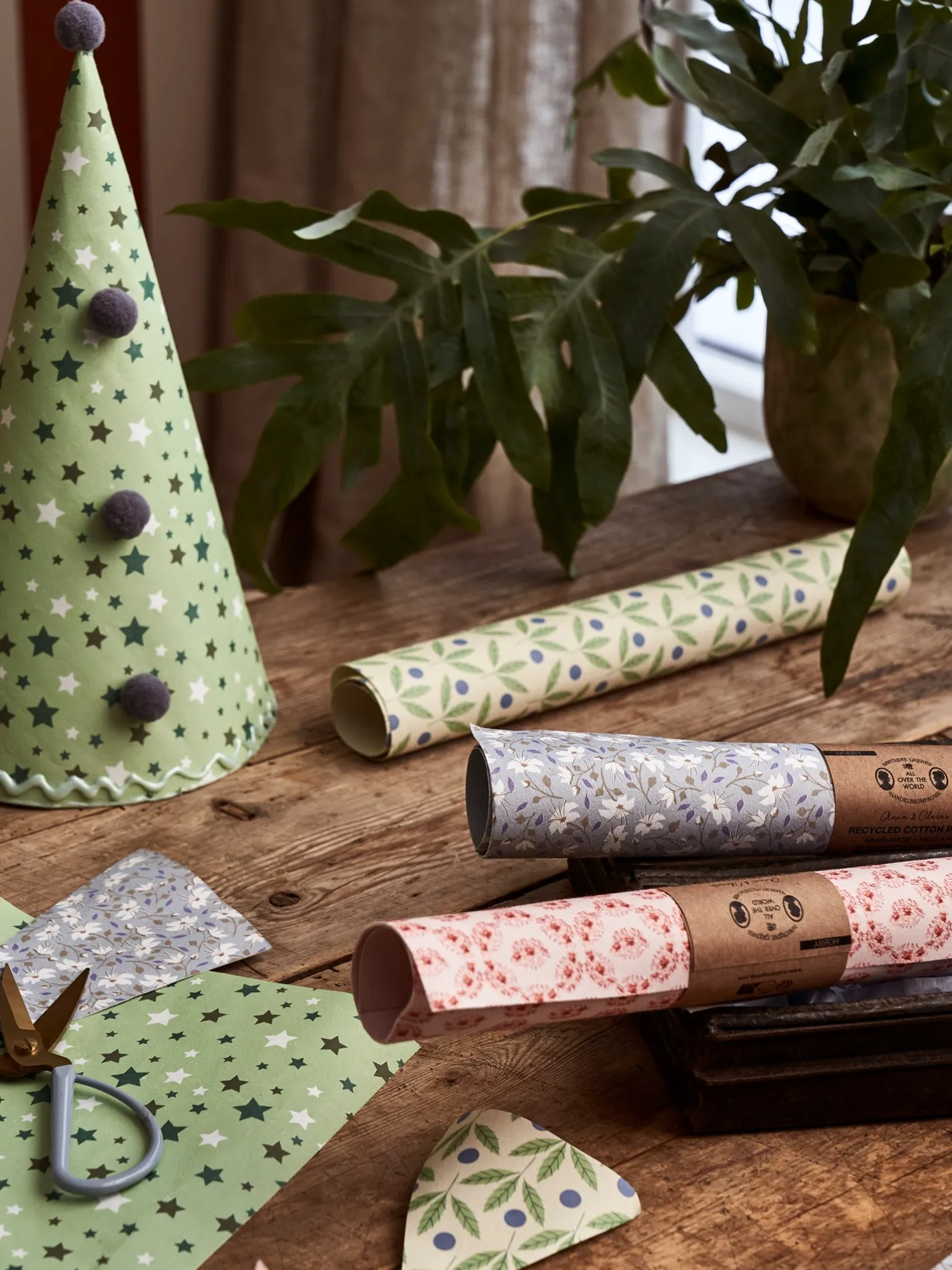 Søstrene Grene Schweiz Baumwollpapier A3 Spring Green