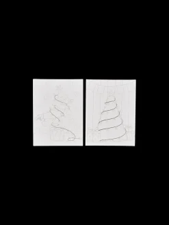 Discount Søstrene Grene Schweiz Bedruckte Leinwand White