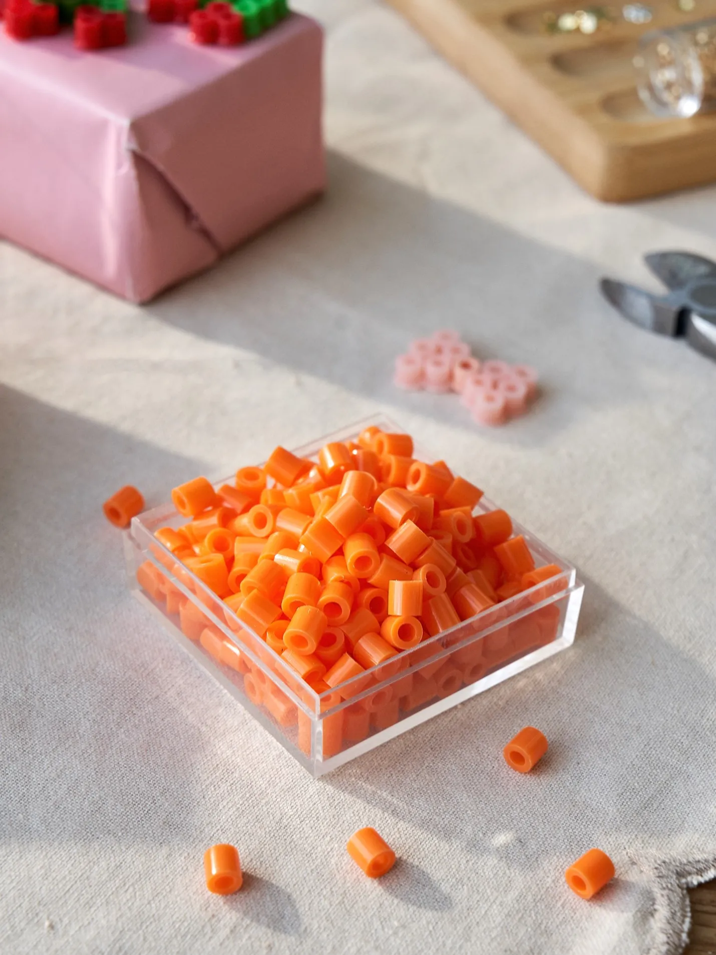 New Søstrene Grene Schweiz Bügelperlen Orange