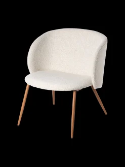 Hot Søstrene Grene Schweiz Bouclé-Loungesessel Off White