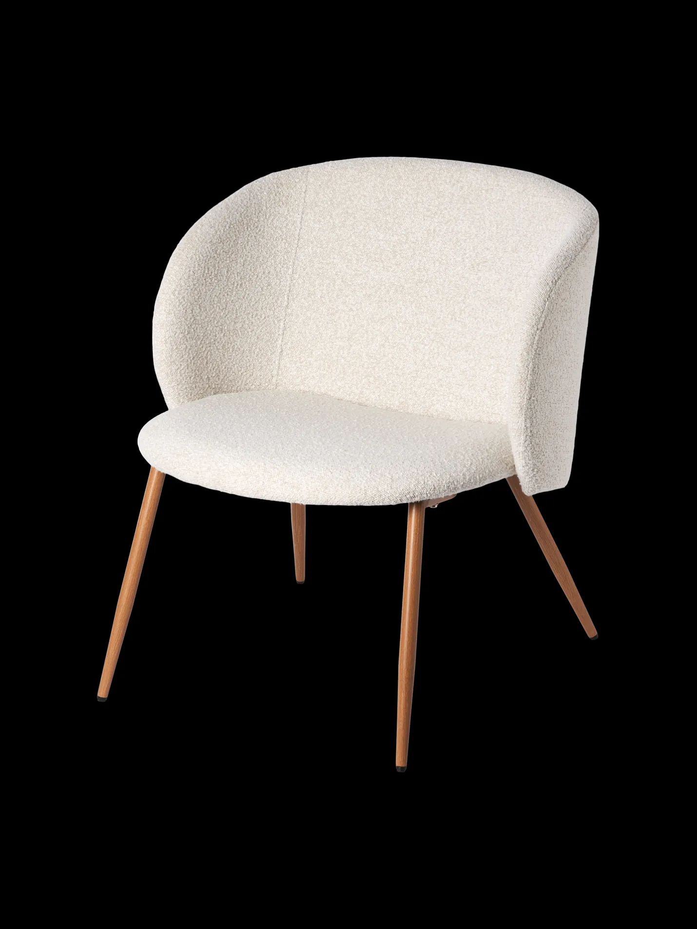 Hot Søstrene Grene Schweiz Bouclé-Loungesessel Off White