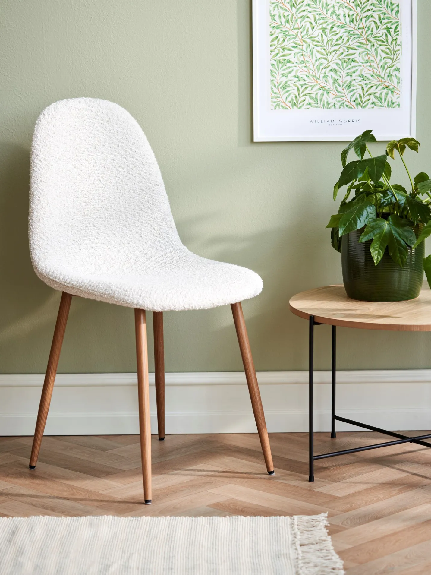 Sale Søstrene Grene Schweiz Bouclé-Stuhl Off White