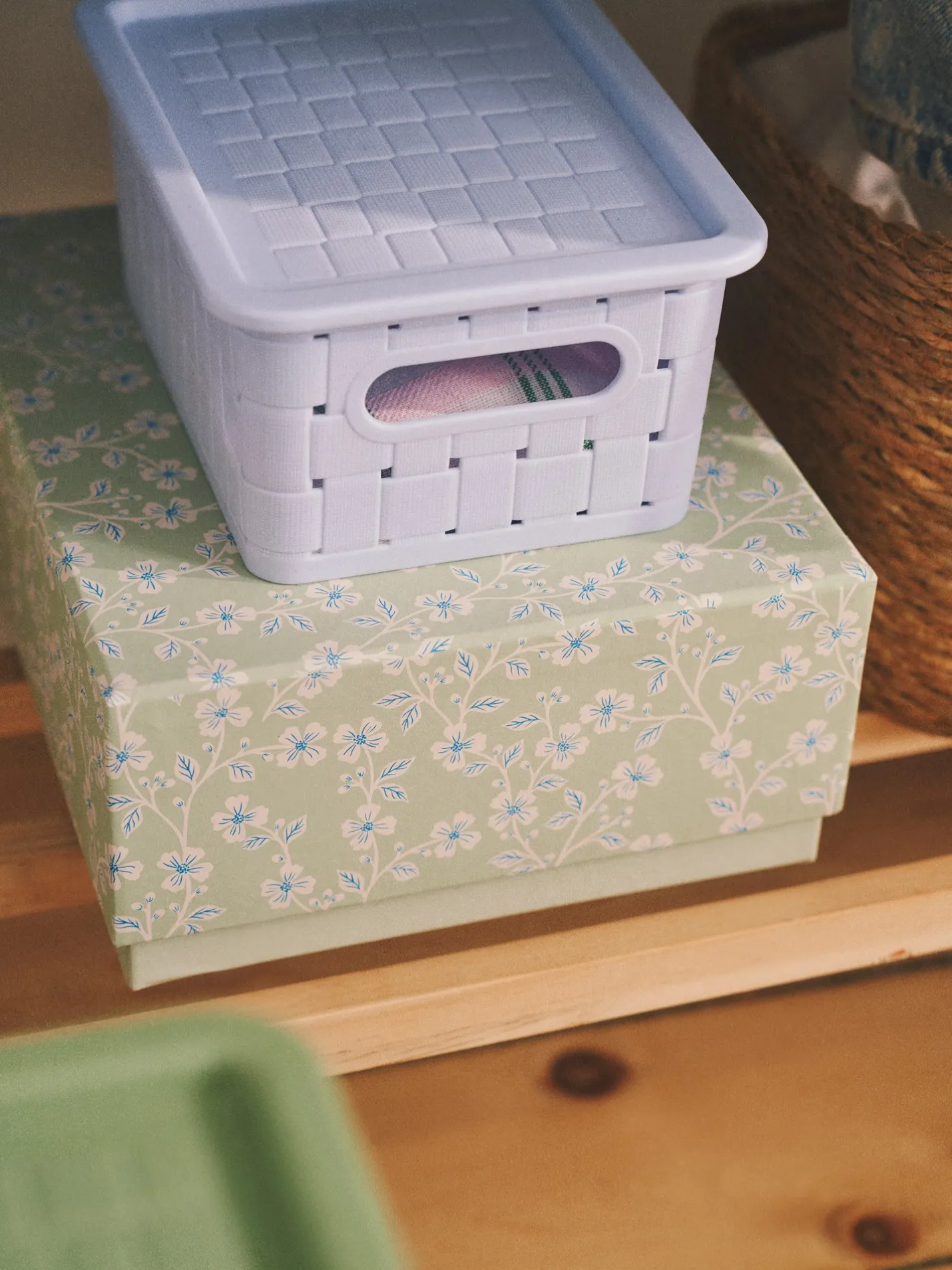 Hot Søstrene Grene Schweiz Box Dusty Green