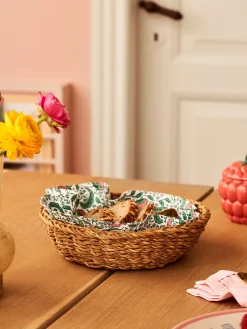 Søstrene Grene Schweiz Brotkorb-Serviette Sage Green
