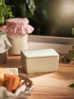 New Søstrene Grene Schweiz Butterdose Dusty Green