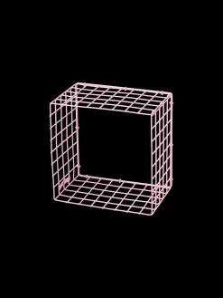 Online Søstrene Grene Schweiz CUBE Wandregal Rose