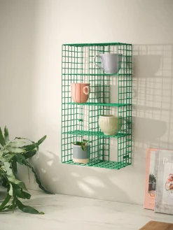 Sale Søstrene Grene Schweiz CUP RACK Wandregal Green