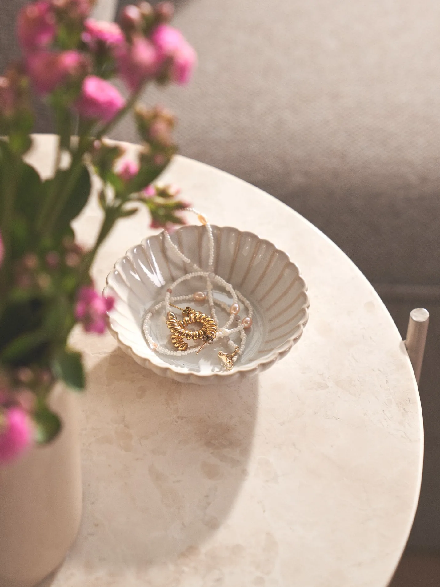 Discount Søstrene Grene Schweiz Deko-Schüssel Off White