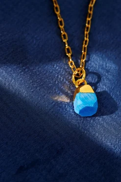 Sale Søstrene Grene Schweiz Dezember Geburtsstein-Anhänger Gold