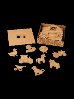 New Søstrene Grene Schweiz DIY-Set Barn Life Brown