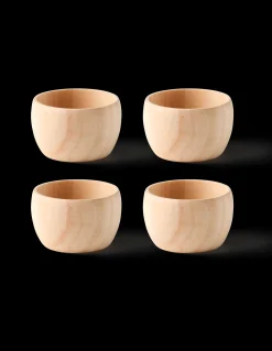 Discount Søstrene Grene Schweiz Eierbecher 4er-Pack Nature