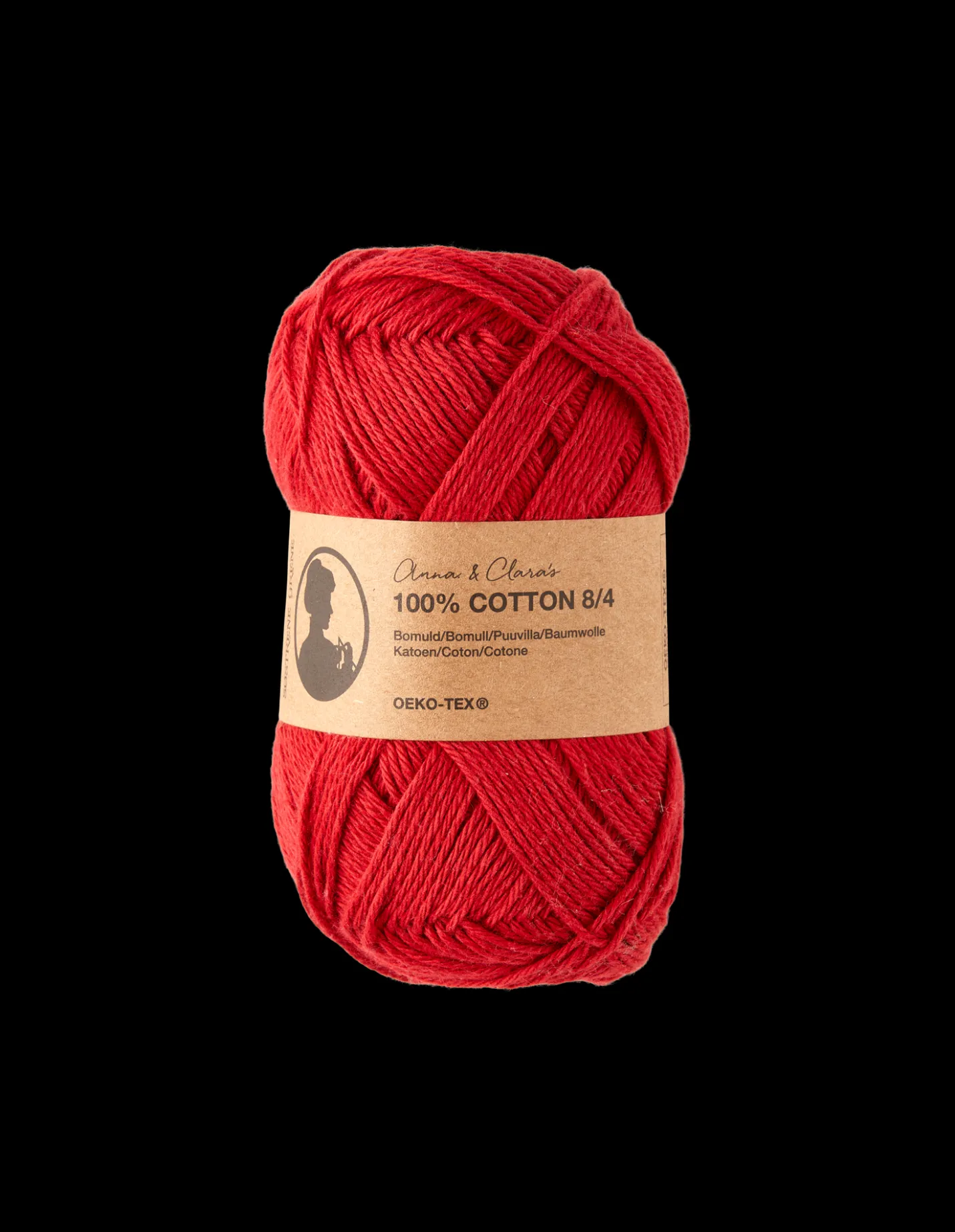 Hot Søstrene Grene Schweiz Garn 8/4 Red