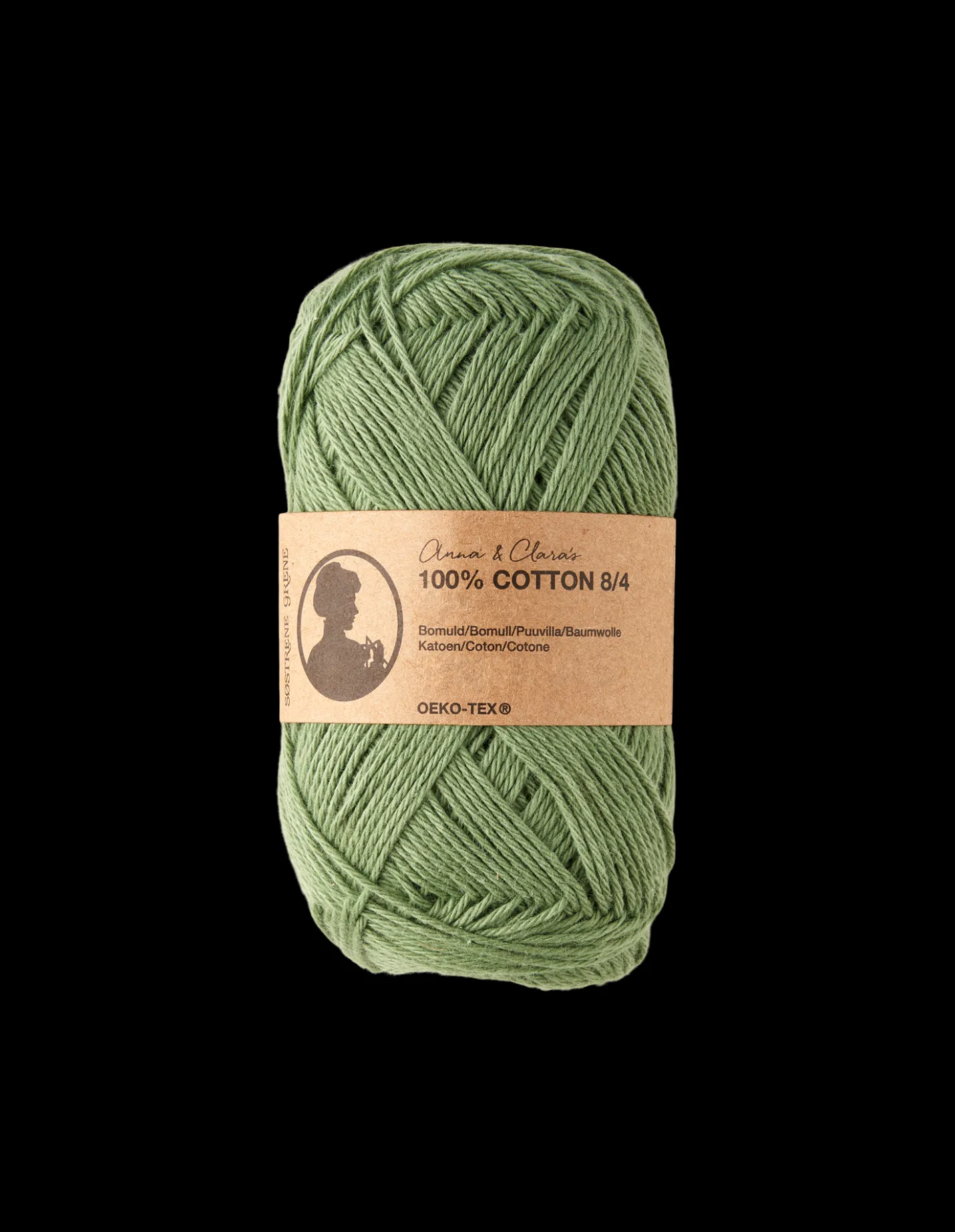 Søstrene Grene Schweiz Garn 8/4 Moss Green