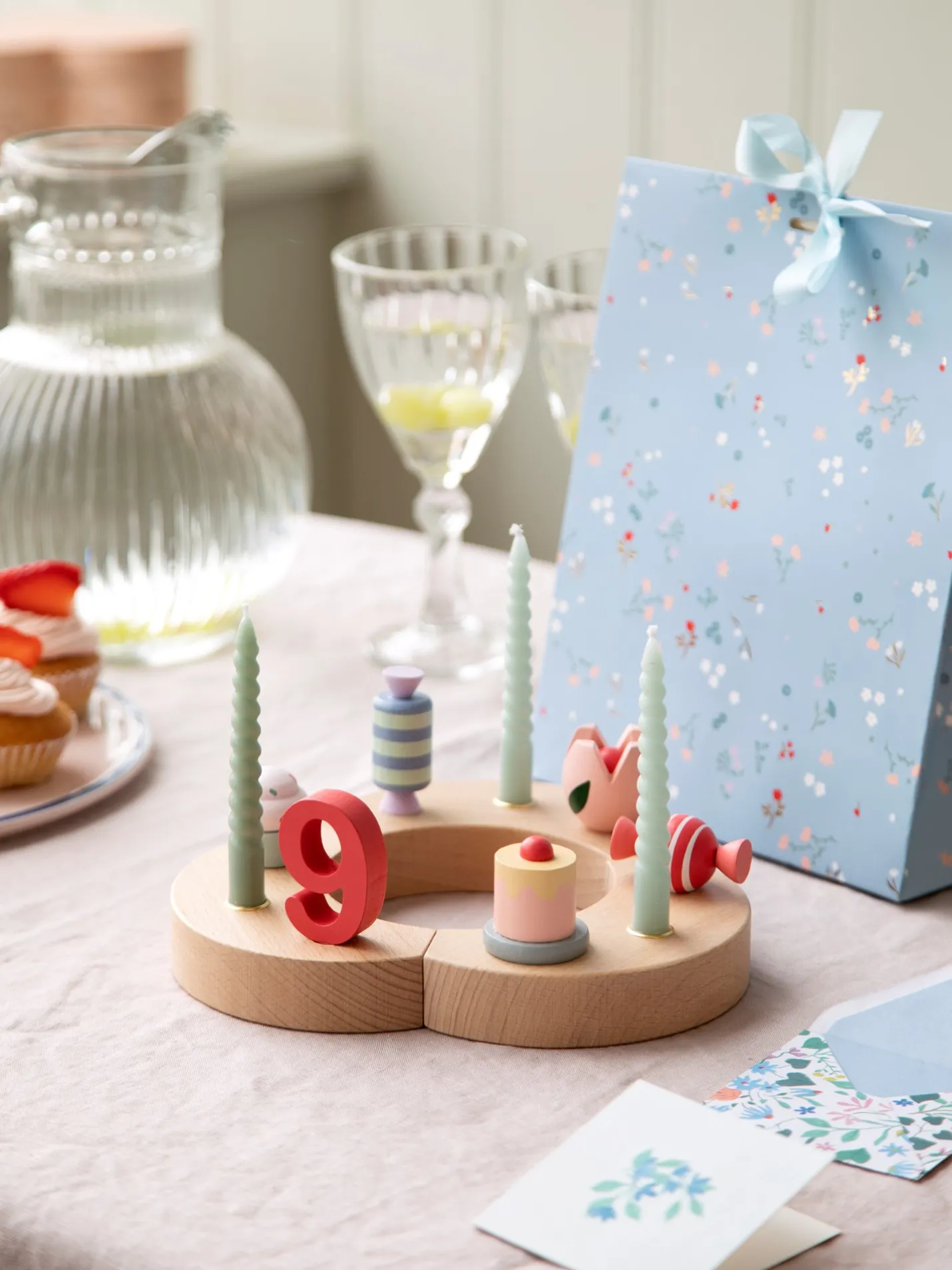 Clearance Søstrene Grene Schweiz Gedrehte Kerzen Multi