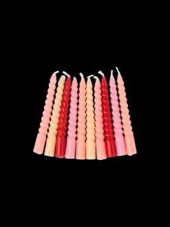 Discount Søstrene Grene Schweiz Gedrehte Kerzen 10 Cm Multi
