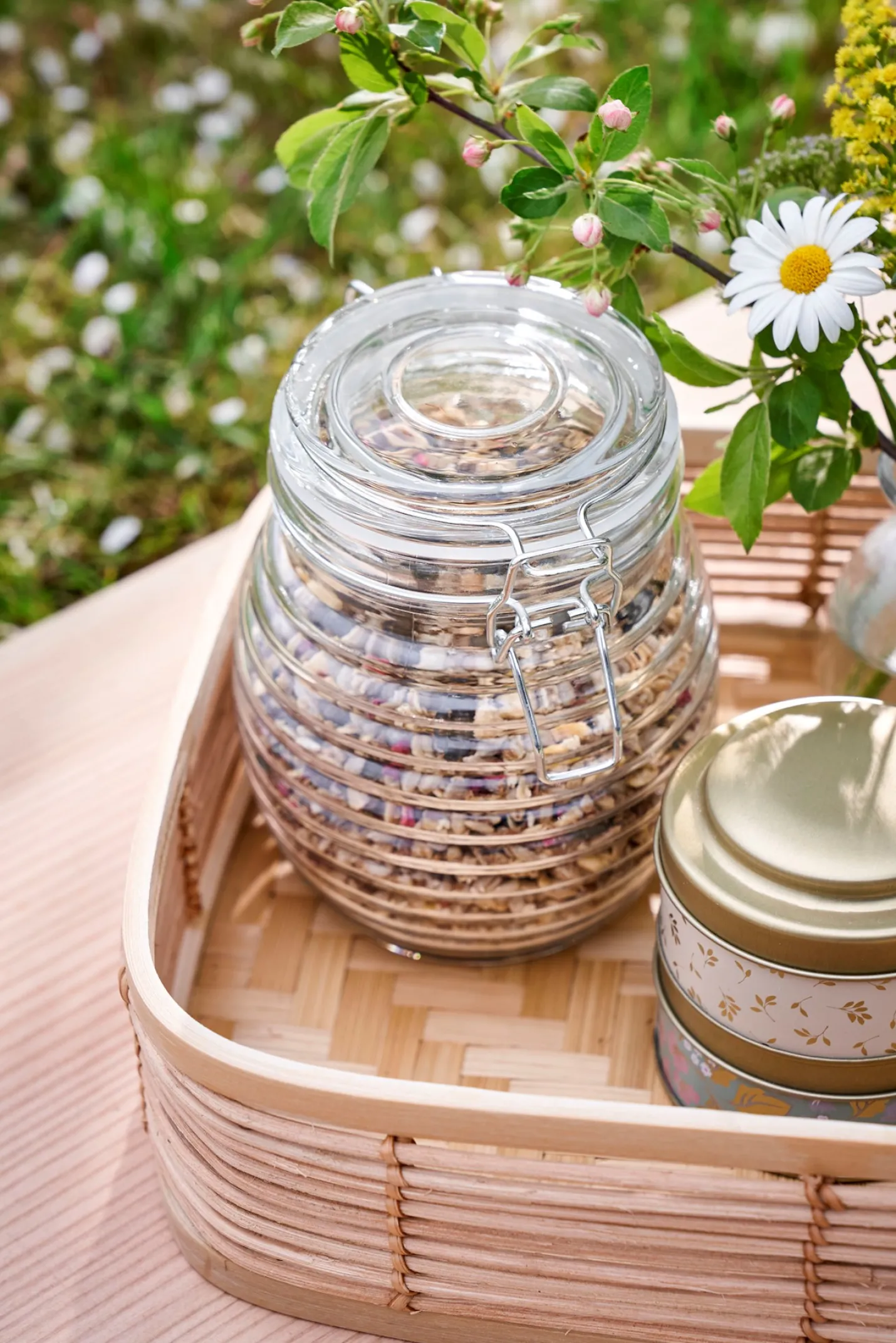 Clearance Søstrene Grene Schweiz Glas Mit Deckel Clear