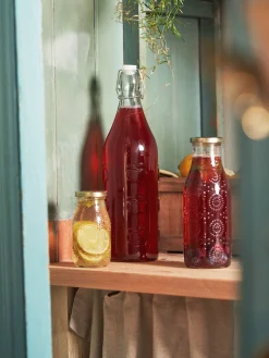 Hot Søstrene Grene Schweiz Glasflasche 1 L Clear