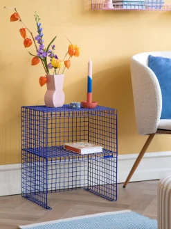 Online Søstrene Grene Schweiz GRID SIDE TABLE Beistelltisch Navy