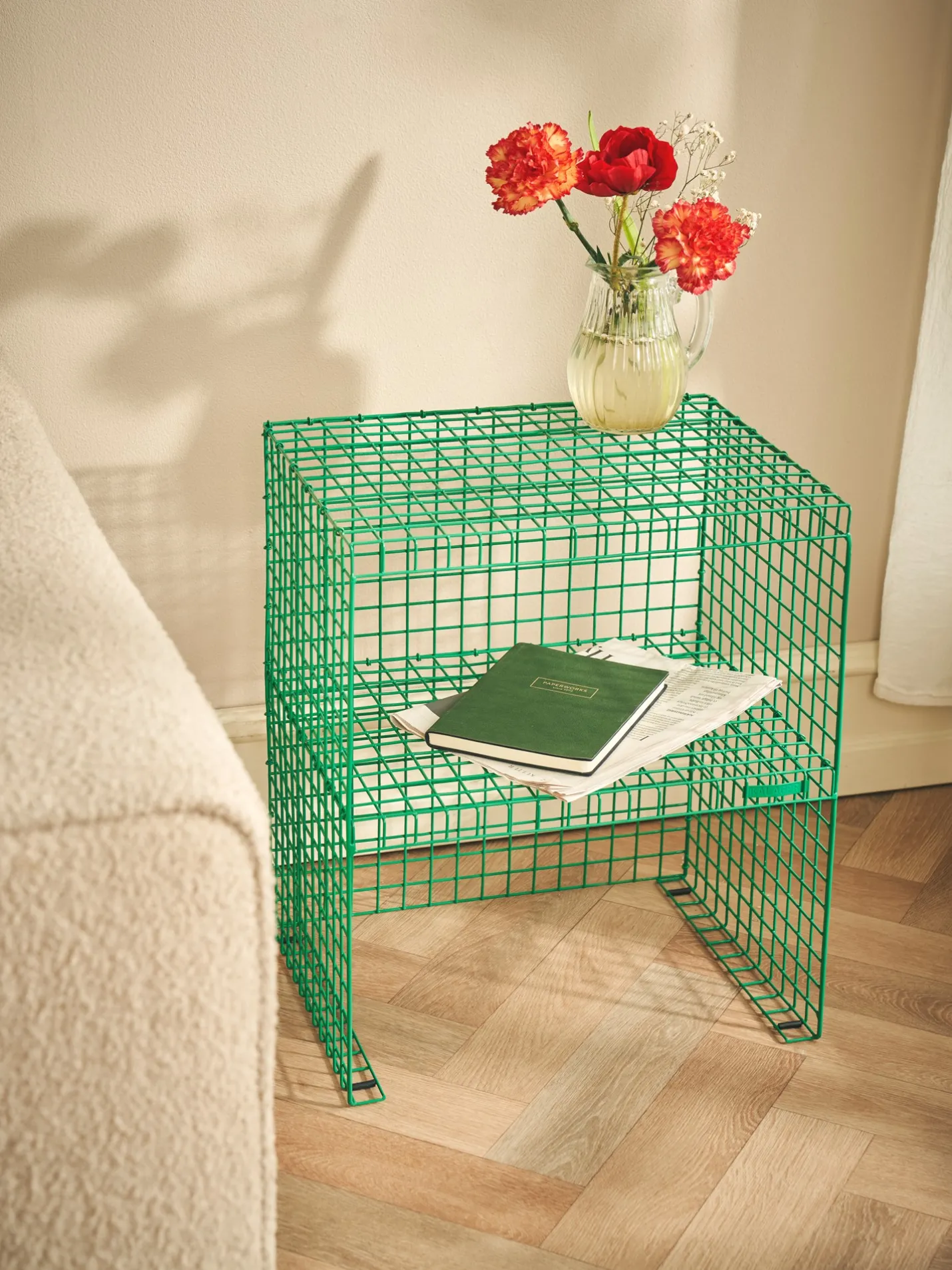 Discount Søstrene Grene Schweiz GRID SIDE TABLE Beistelltisch Green