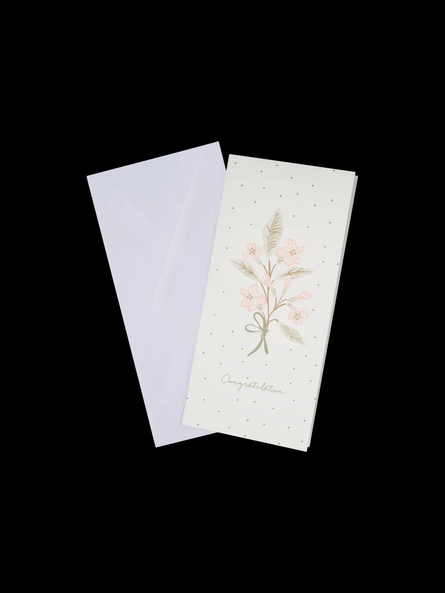 New Søstrene Grene Schweiz Grußkarte Mit Umschlag Dusty Green