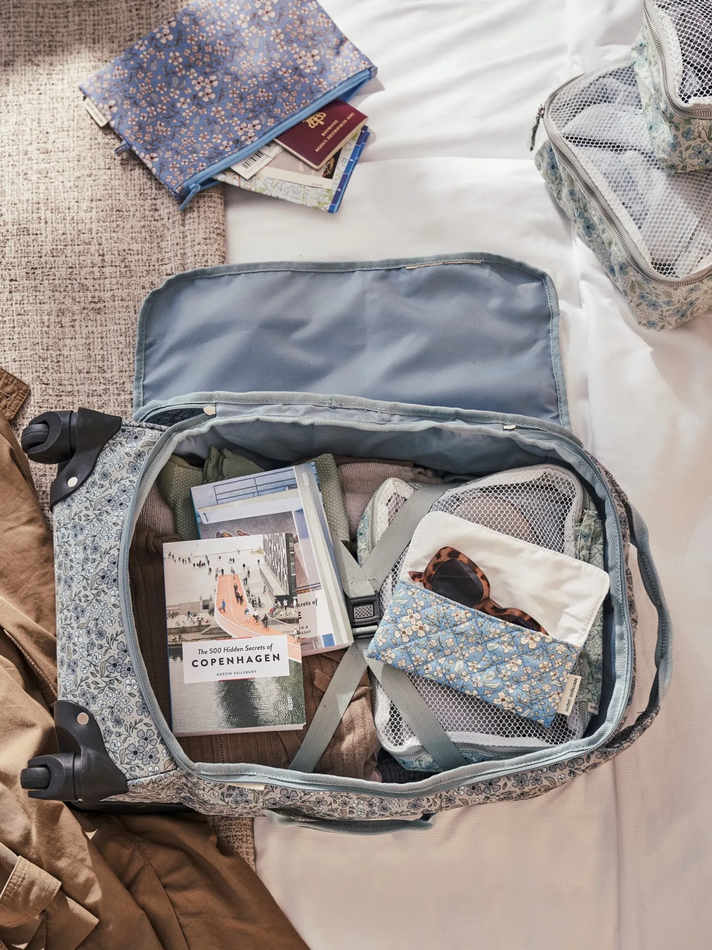 New Søstrene Grene Schweiz Handgepäck-Tasche Dusty Green