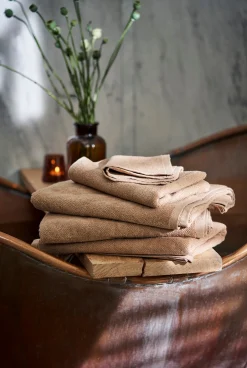 Clearance Søstrene Grene Schweiz Handtücher 2er-Pack Warm Grey