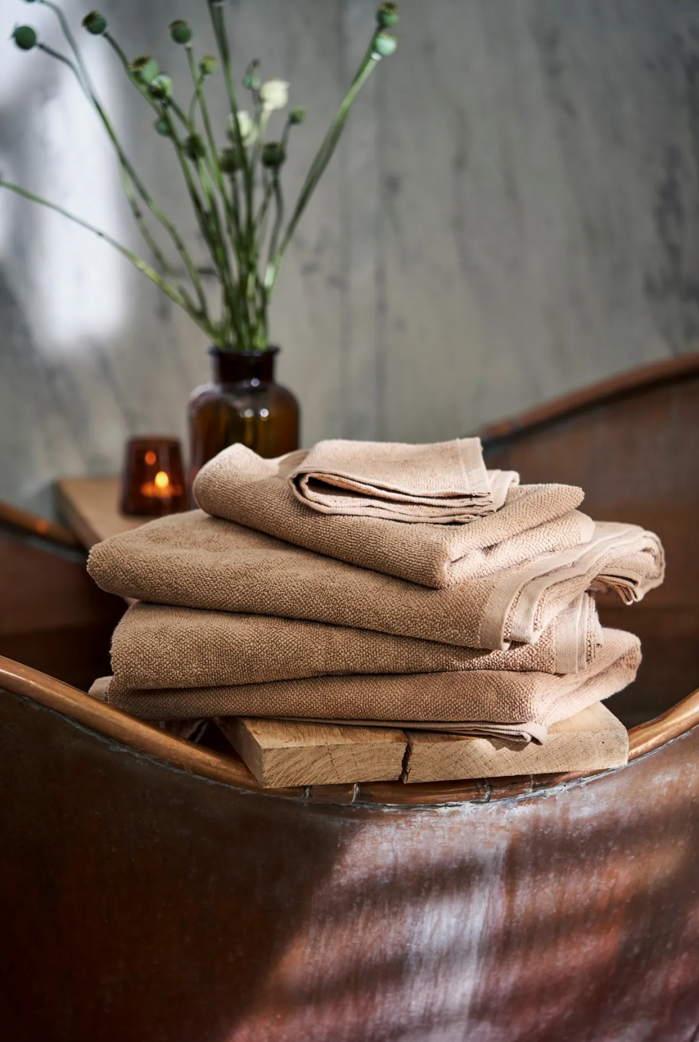 Discount Søstrene Grene Schweiz Handtuch Dark Rose