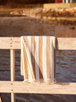 Outlet Søstrene Grene Schweiz Handtuch Delmor 100 X 180 Sand