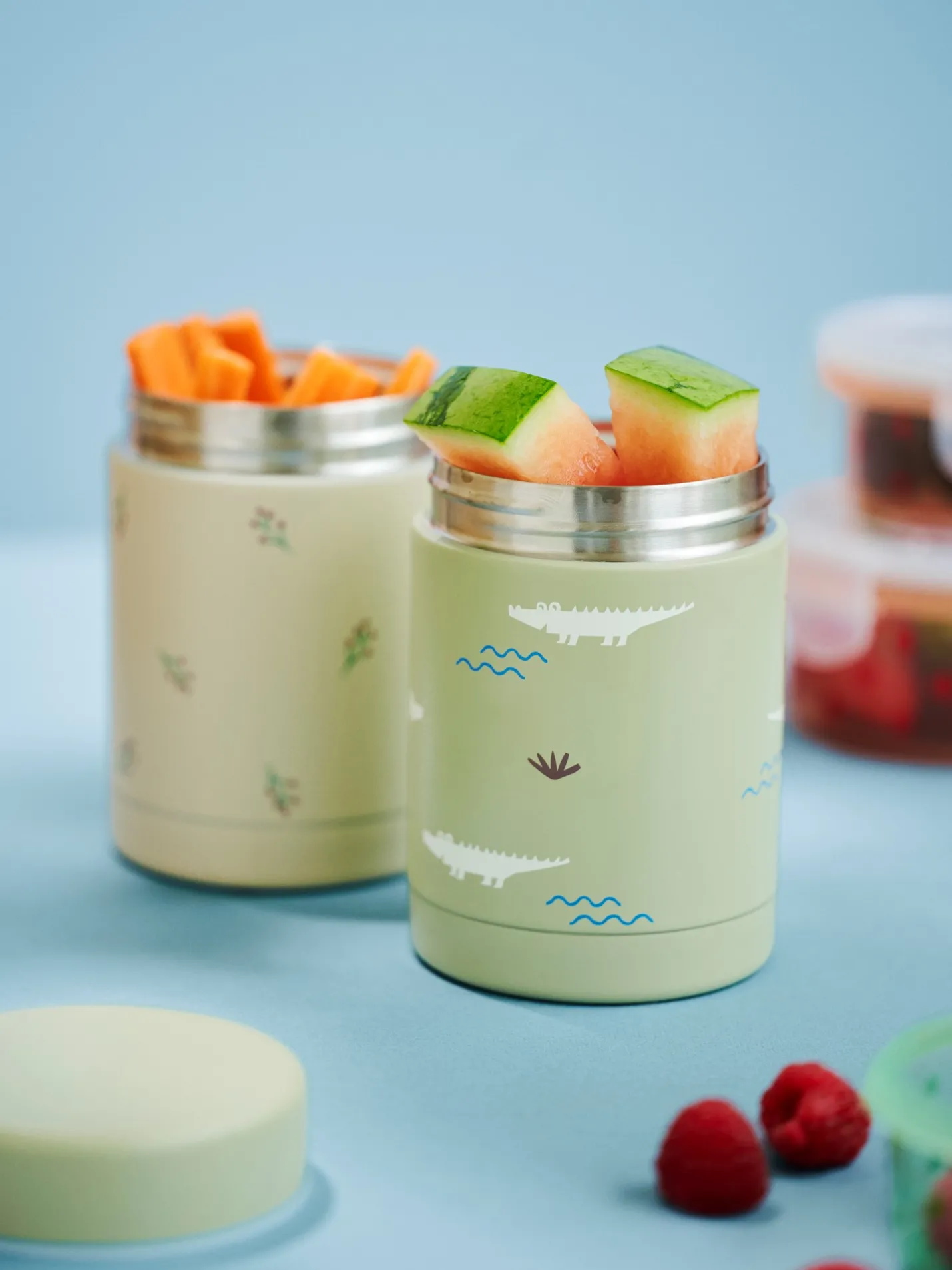 New Søstrene Grene Schweiz Isolierte Lunchbox 300 Ml Moss Green