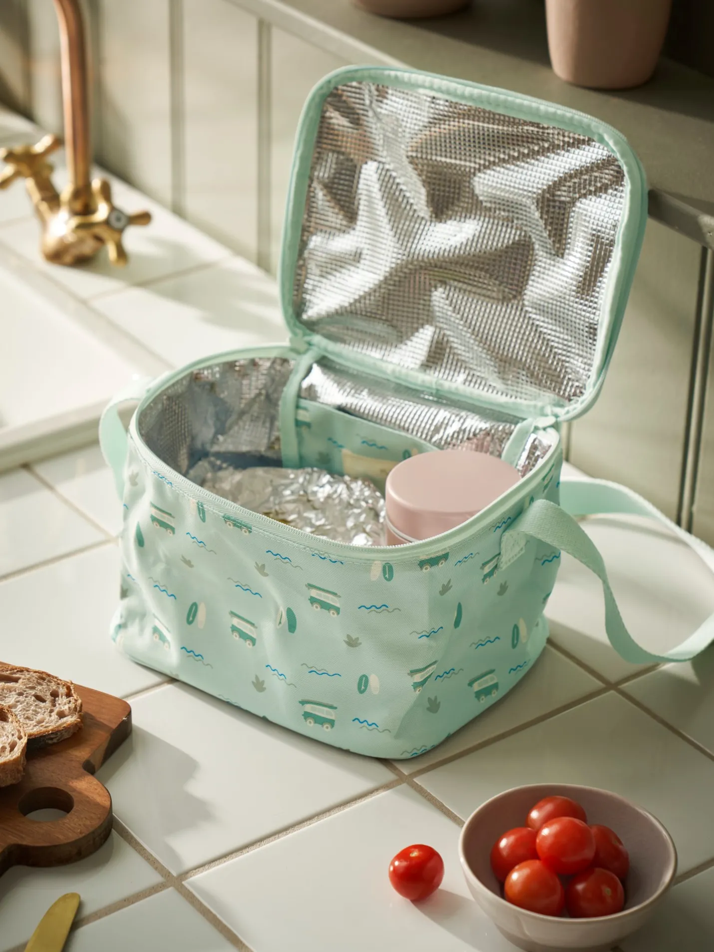 Outlet Søstrene Grene Schweiz Kühltasche Groß Light Green