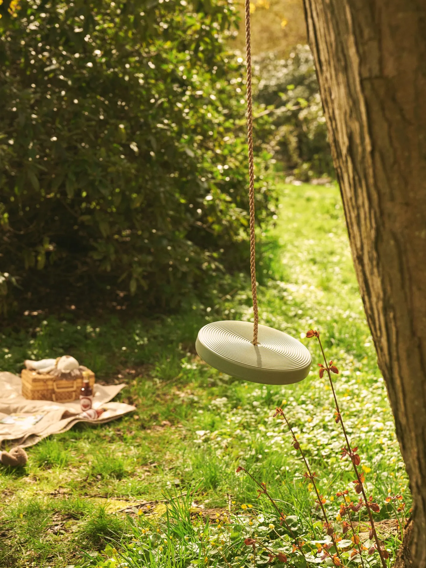 Sale Søstrene Grene Schweiz Kinder-Seilschaukel Moss Green