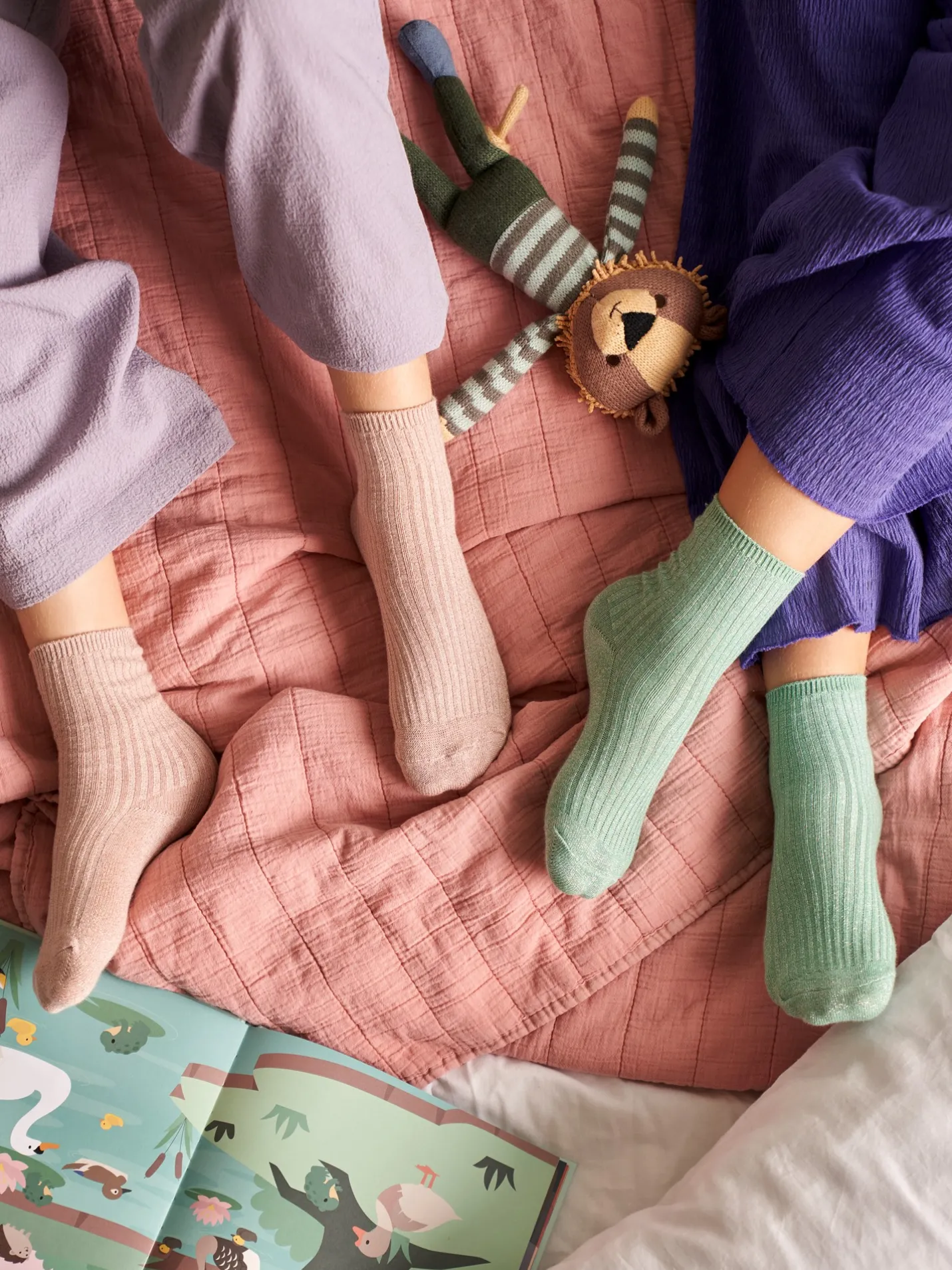 Hot Søstrene Grene Schweiz Kindersocken 23/26 3er-Pack Multi