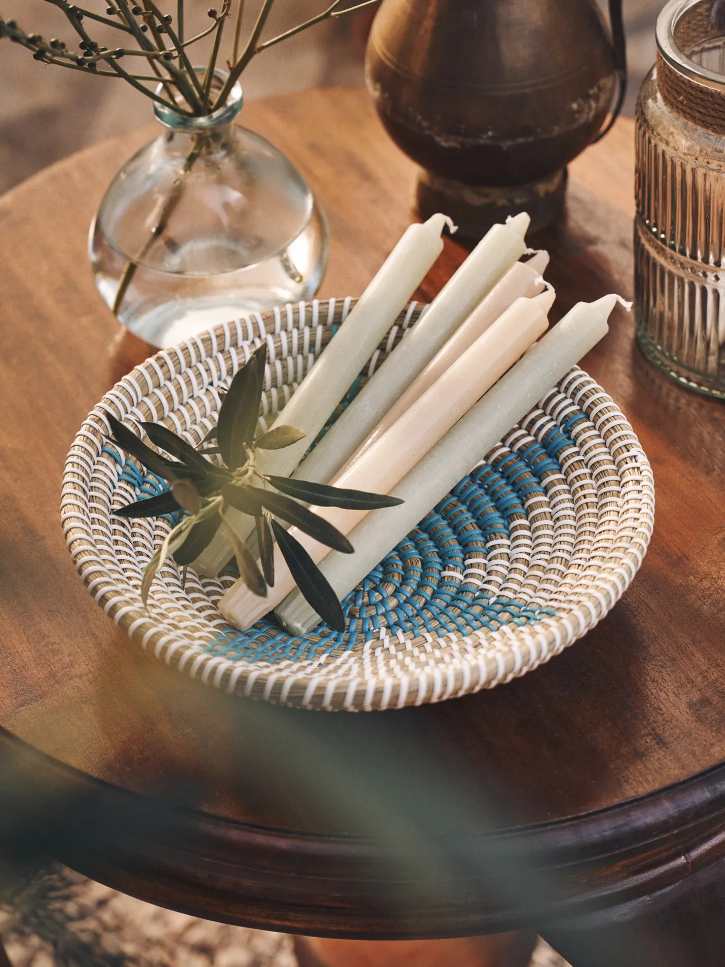 Outlet Søstrene Grene Schweiz Korbschüssel Dusty Green