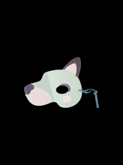 Clearance Søstrene Grene Schweiz Kostüm-Maske Hund Spring Green