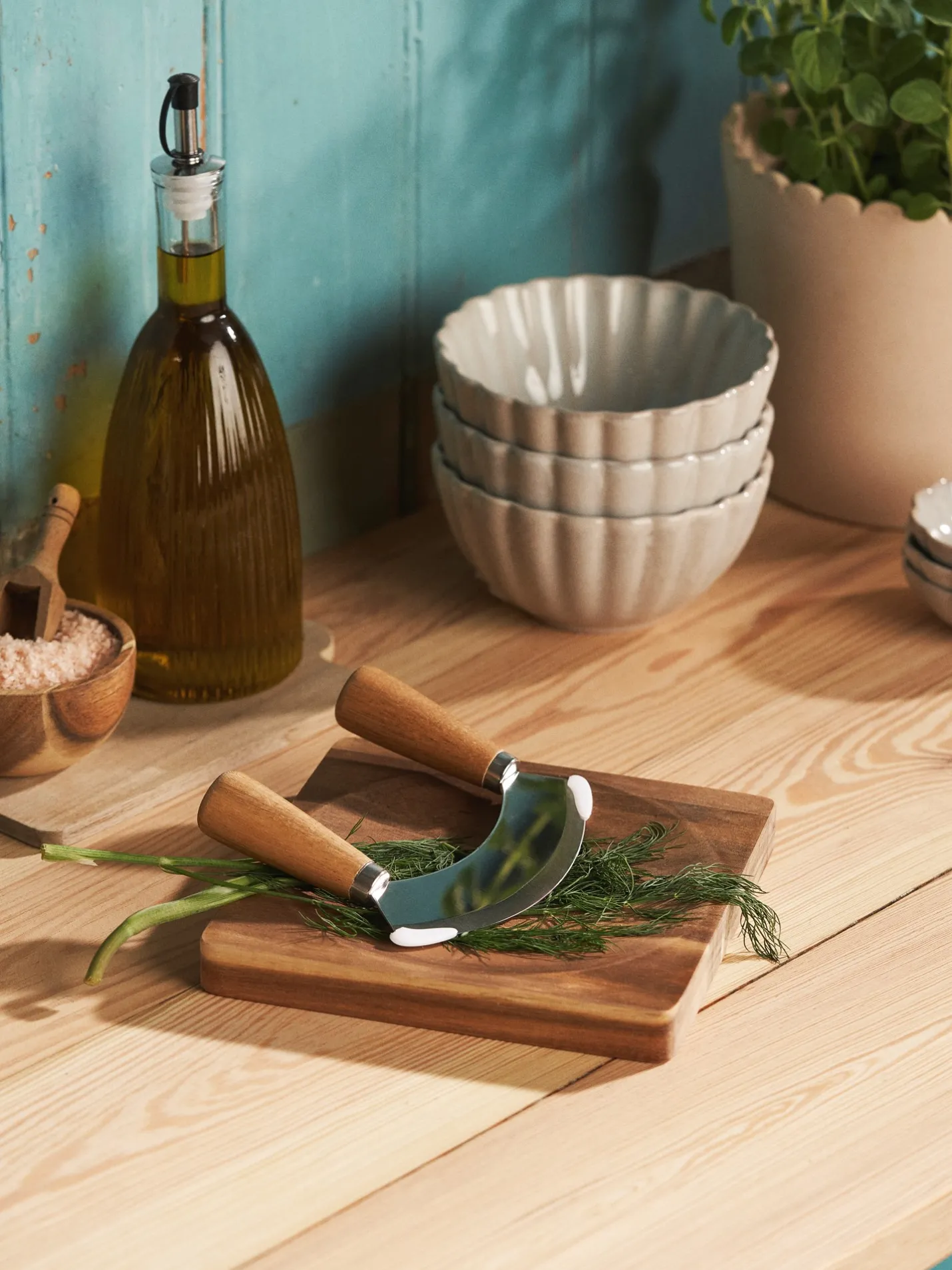 Søstrene Grene Schweiz Kräuterhäcksler Und -Brett Dark Nature