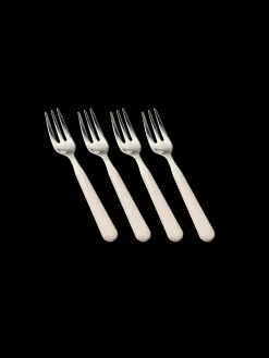Outlet Søstrene Grene Schweiz Kuchengabel-Set Texture Legno Off White