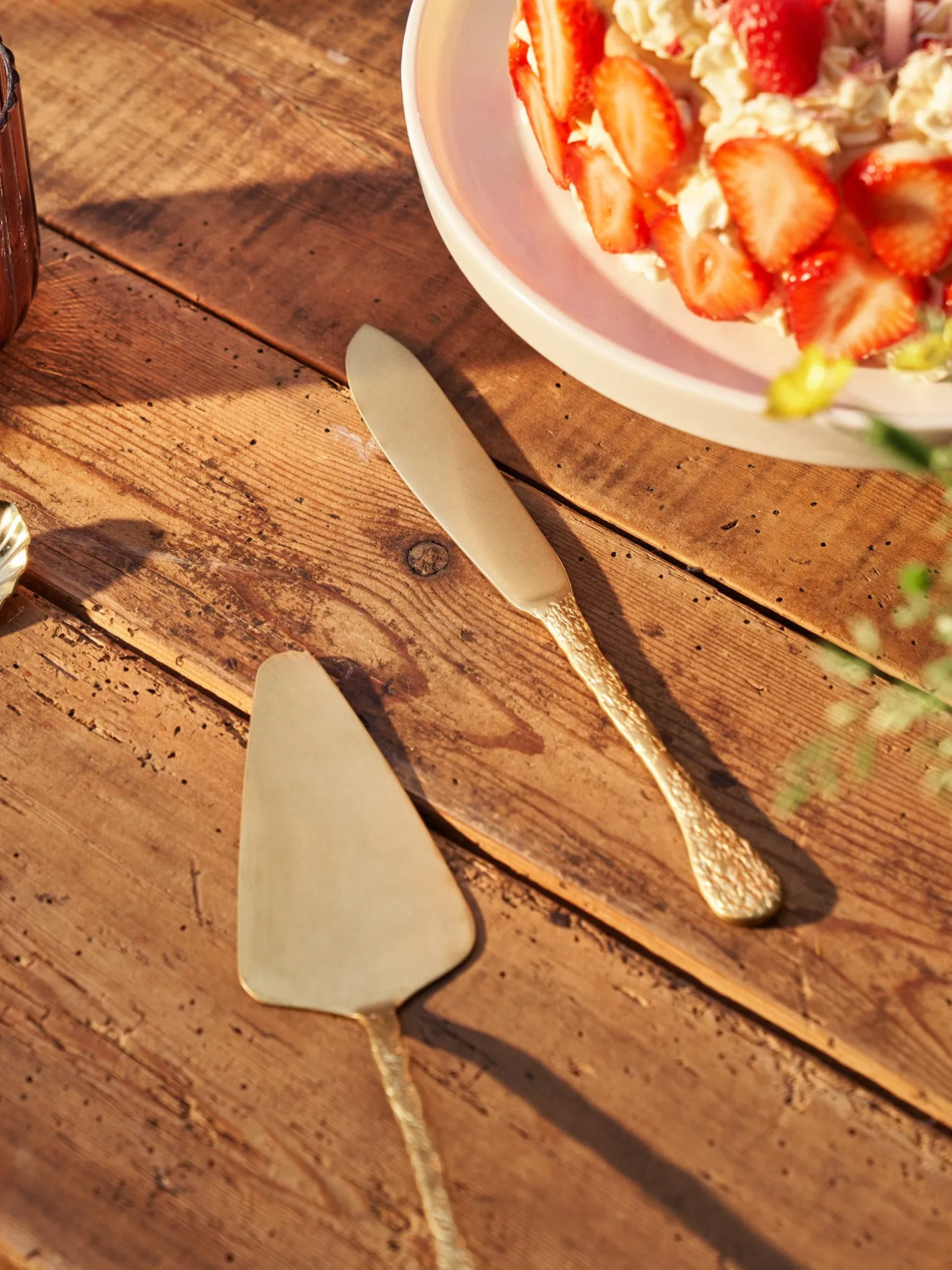 Sale Søstrene Grene Schweiz Kuchenmesser Gold