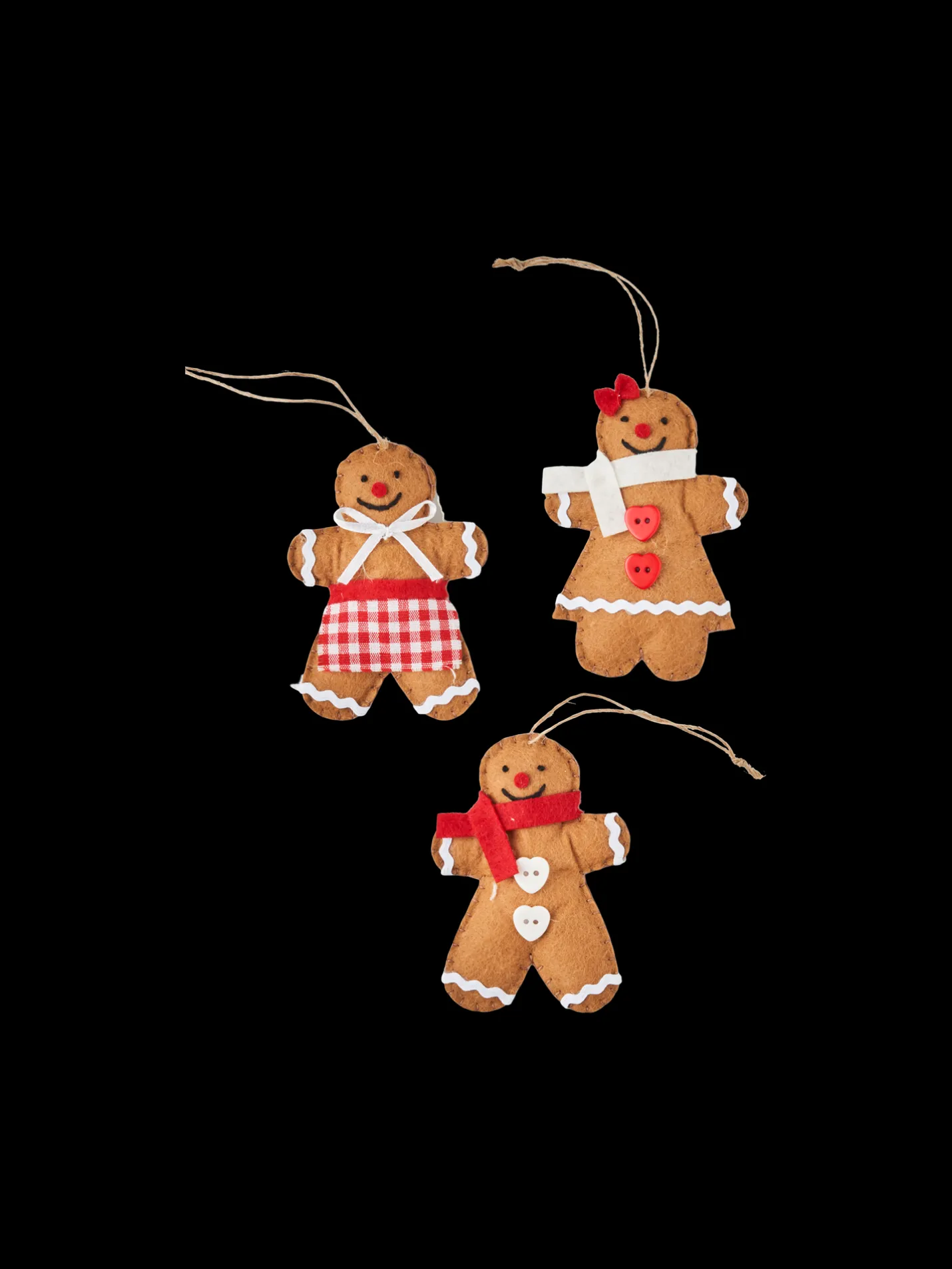 Online Søstrene Grene Schweiz Lebkuchenpuppen DIY-Set Brown