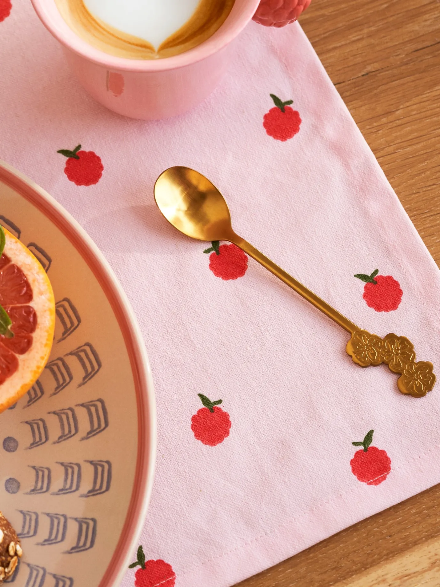 Sale Søstrene Grene Schweiz Löffel Blume Brass