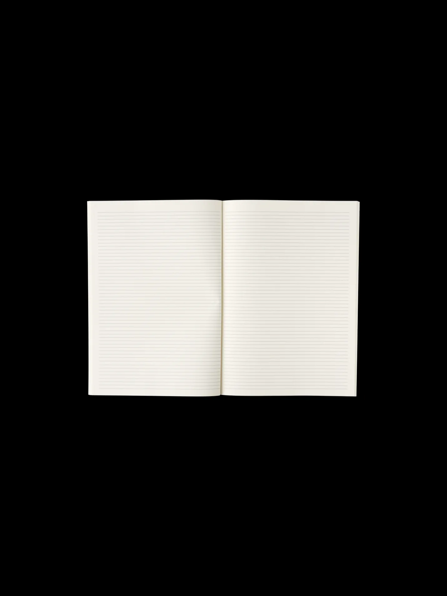 Søstrene Grene Schweiz Liniertes Notizbuch A4 Smokey Blue