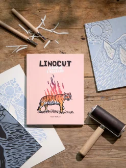 Hot Søstrene Grene Schweiz Linocut - Learn In A Weekend Peach