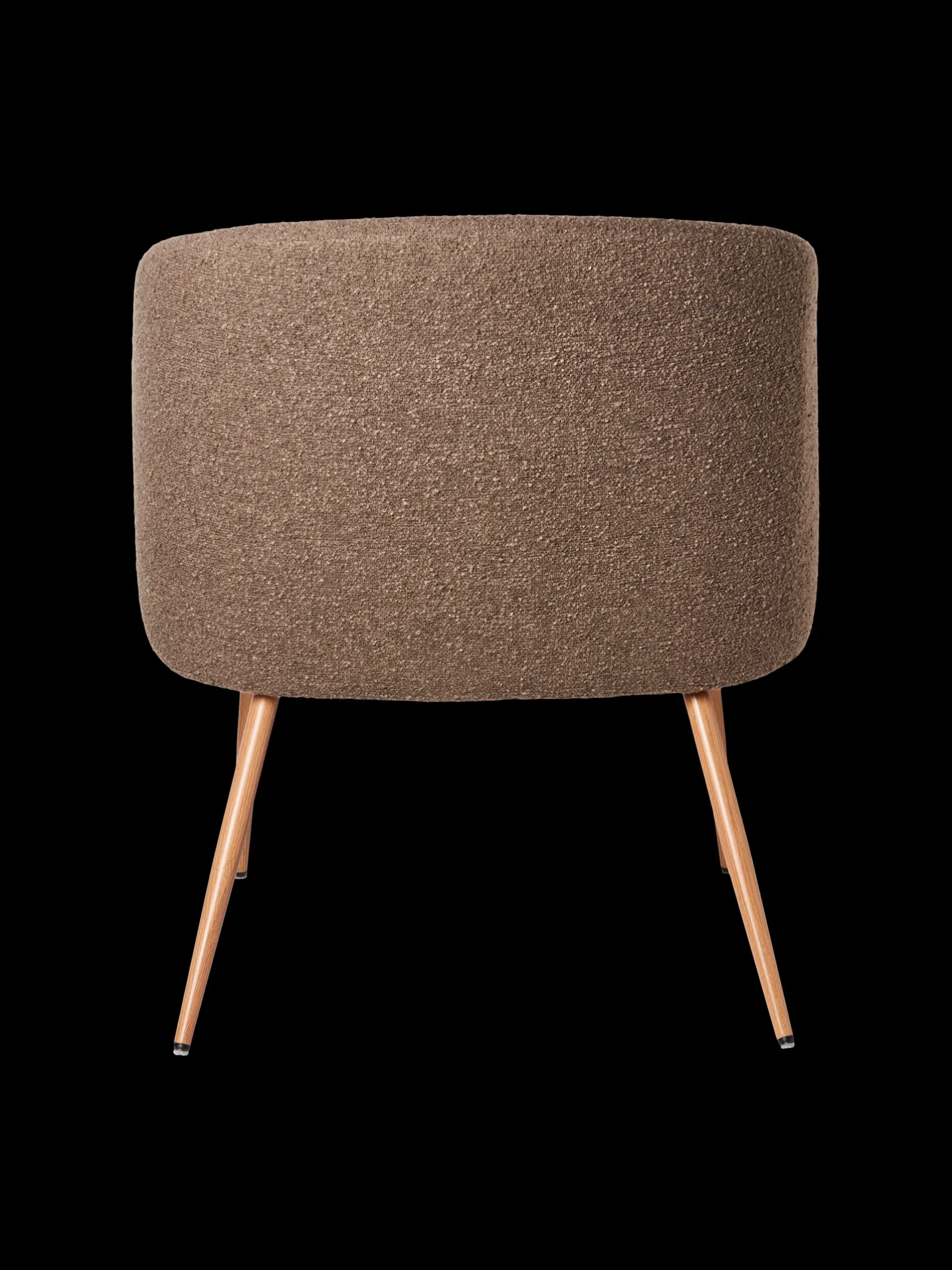 Outlet Søstrene Grene Schweiz Loungesessel Mit Bouclé-Stoff Brown