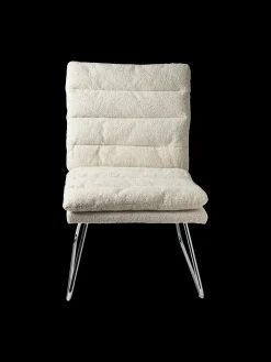 Hot Søstrene Grene Schweiz Loungesessel Mit Bouclé-Stoff Off White