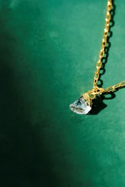 Best Søstrene Grene Schweiz März Geburtsstein-Anhänger Gold