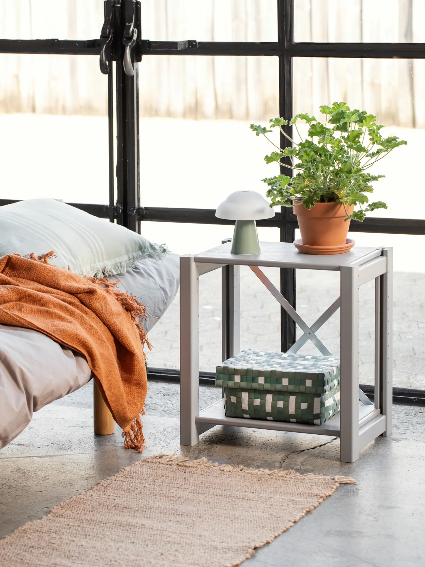 Best Søstrene Grene Schweiz Nachttisch 2er-Pack Silver Grey