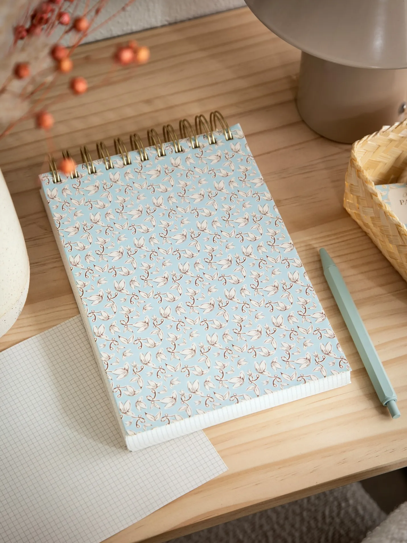 Discount Søstrene Grene Schweiz Notizblock Smokey Blue