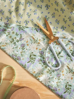 Hot Søstrene Grene Schweiz Patchwork-Stoff Dusty Green